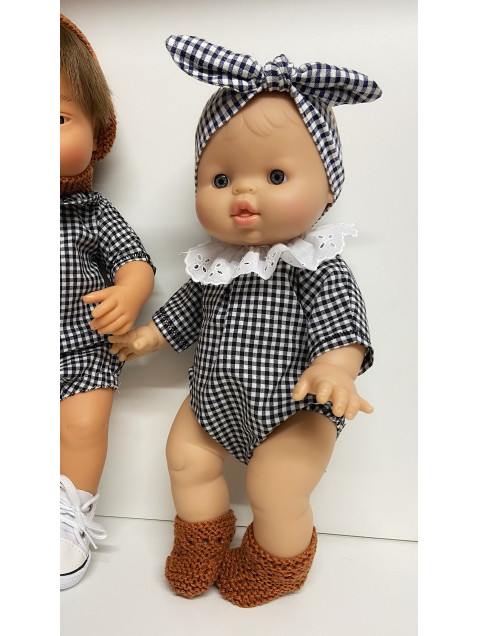 Conjunto Gordi Ropa hecha a medida 34 cm - Candida Dolls